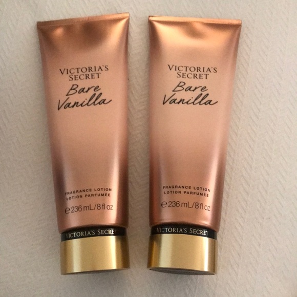 NEW 2x Victoria's Secret Bare Vanilla Fragrance Lotion 8oz - 2 for price 1! - Picture 1 of 1